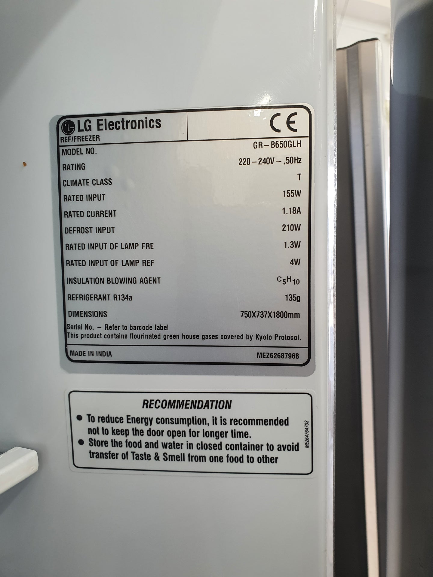 LG 496L Refrigerator Cheap World Online