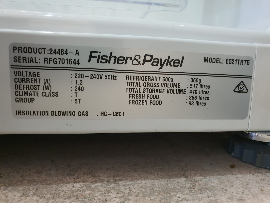 Fisher&Paykel 519L Refrigerator Cheap World Online