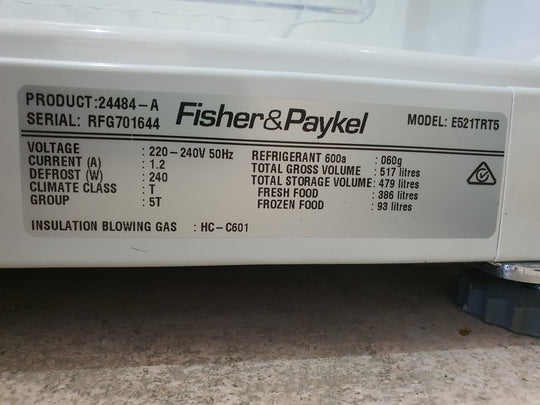 Fisher&Paykel 519L Refrigerator Cheap World Online