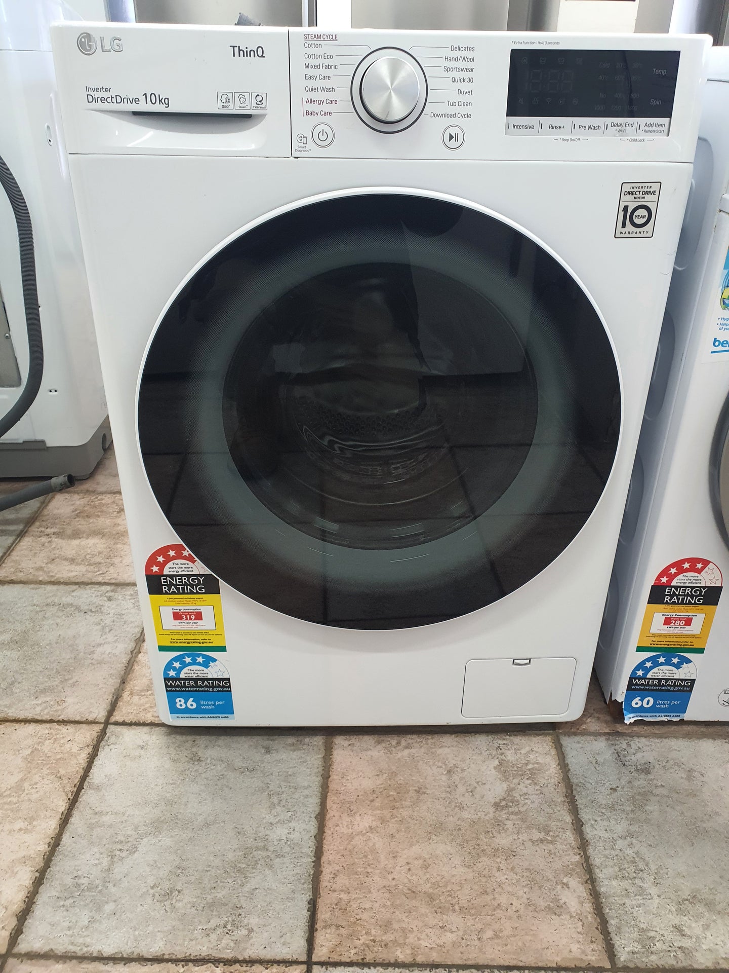 LG 10 kg front loader washing machine Cheap World Online
