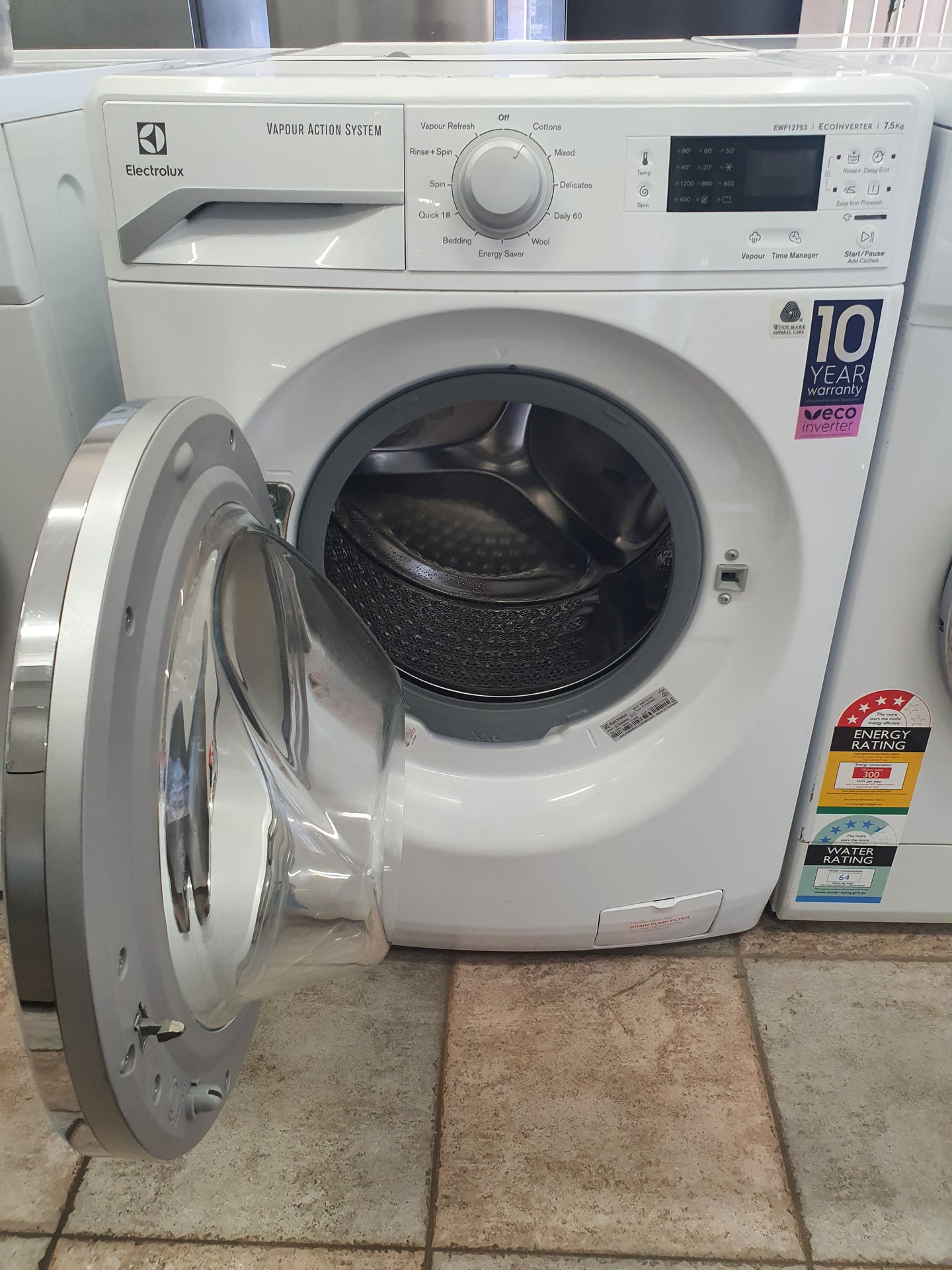 Electrolux 7.5k front loader washing machine Cheap World Online