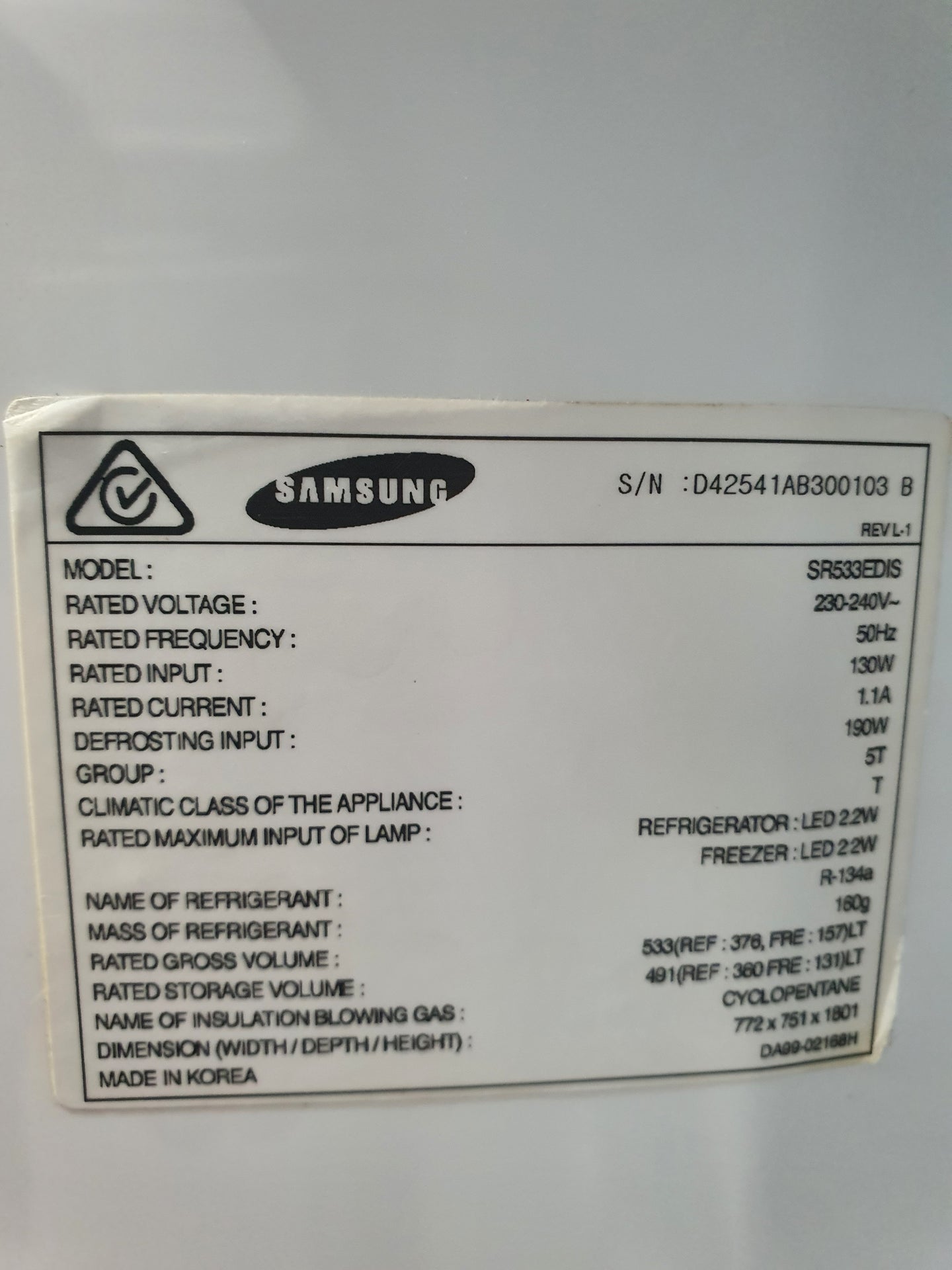 Samsung 533L Refrigerator Cheap World Online
