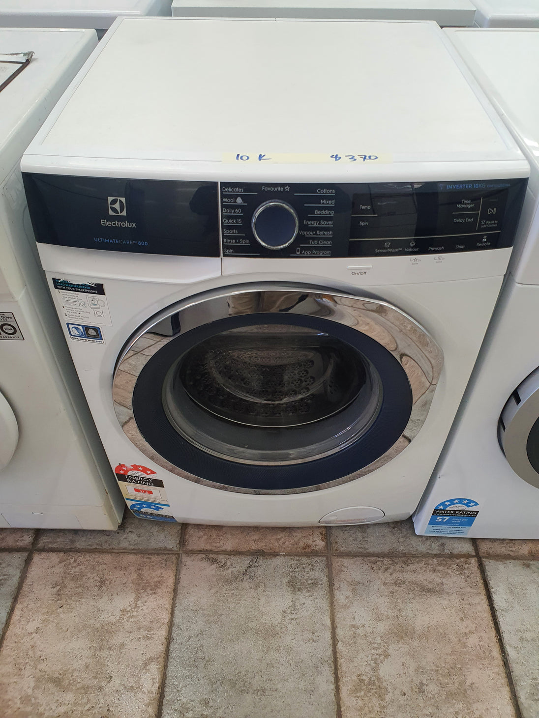 Electrolux 10kg front loader washing machine Cheap World Online