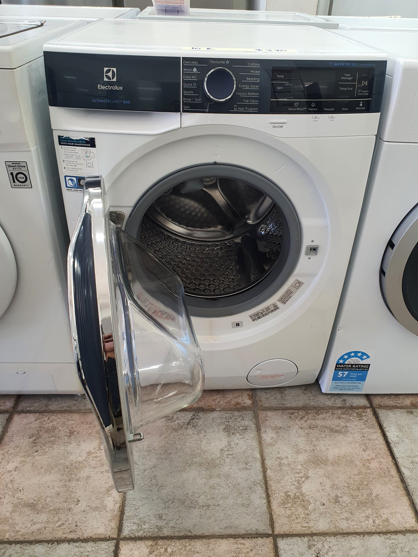 Electrolux 10kg front loader washing machine Cheap World Online