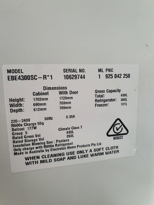 Electrolux 430L Refrigerator Cheap World Online