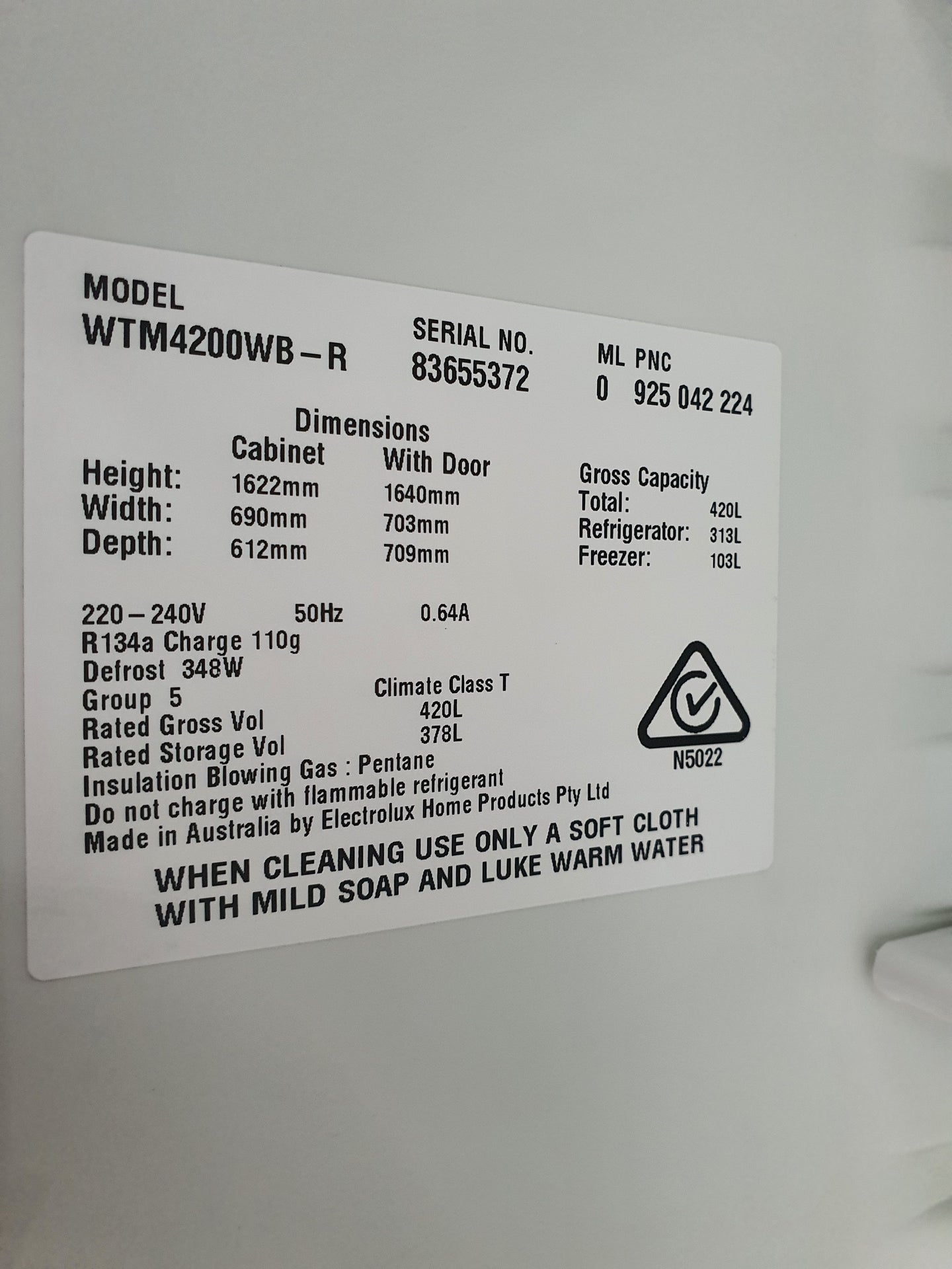 Westinghouse 420L Refrigerator Cheap World Online