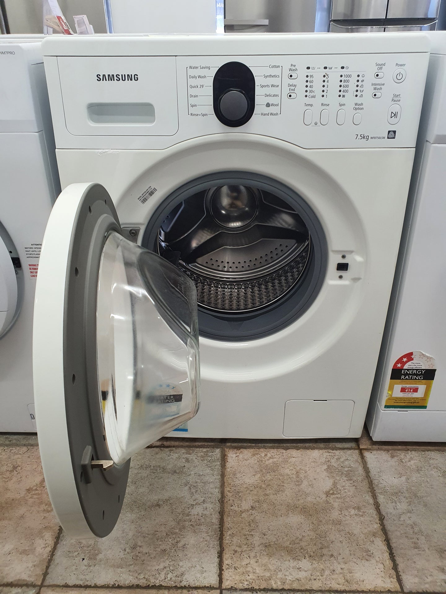 Samsung 7.5kg front loader washing machine Cheap World Online
