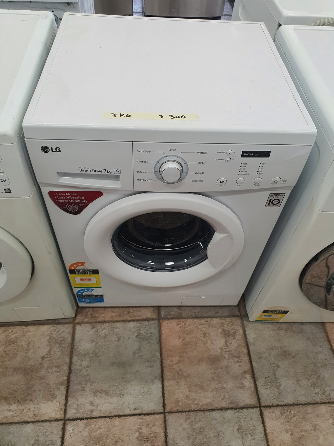 LG 7kg front loader washing machine Cheap World Online