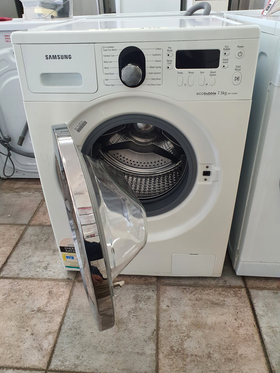 Samsung 7.5 kg front loader washing machine Cheap World Online