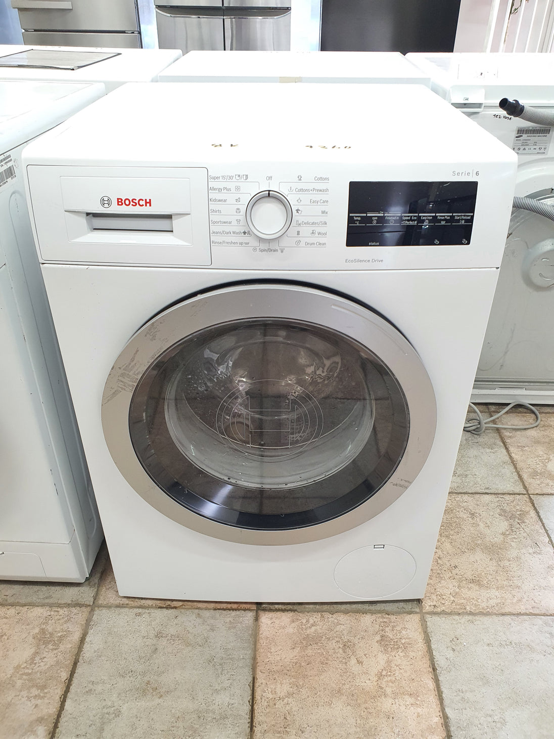 BOSCH 8K front loader washing machine Cheap World Online