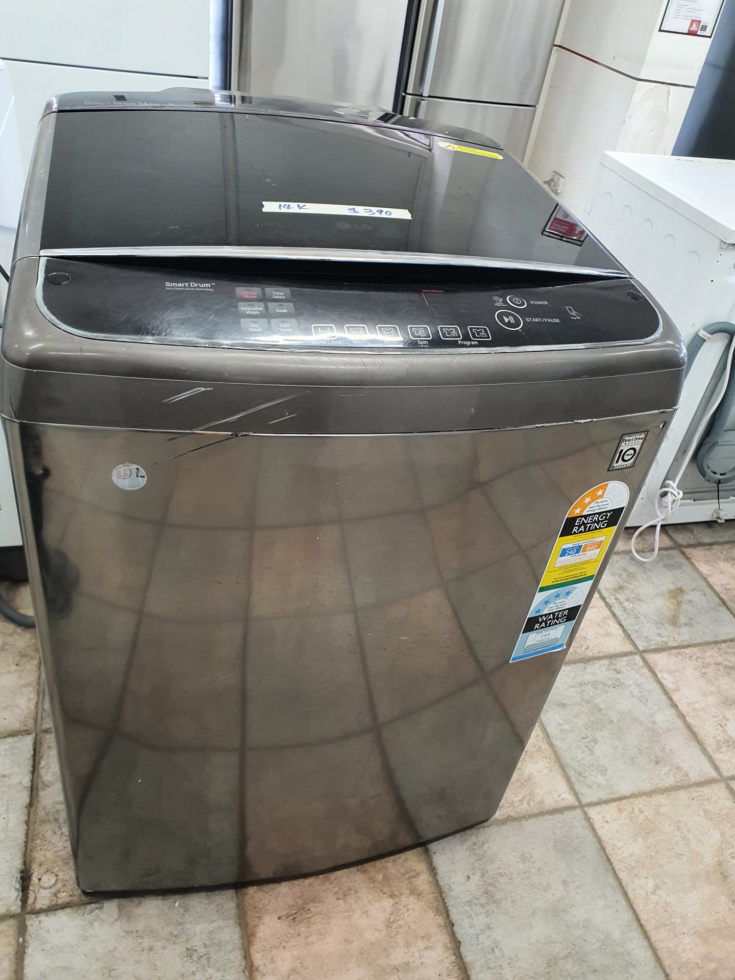 LG 14k Top loader washing machine Cheap World Online