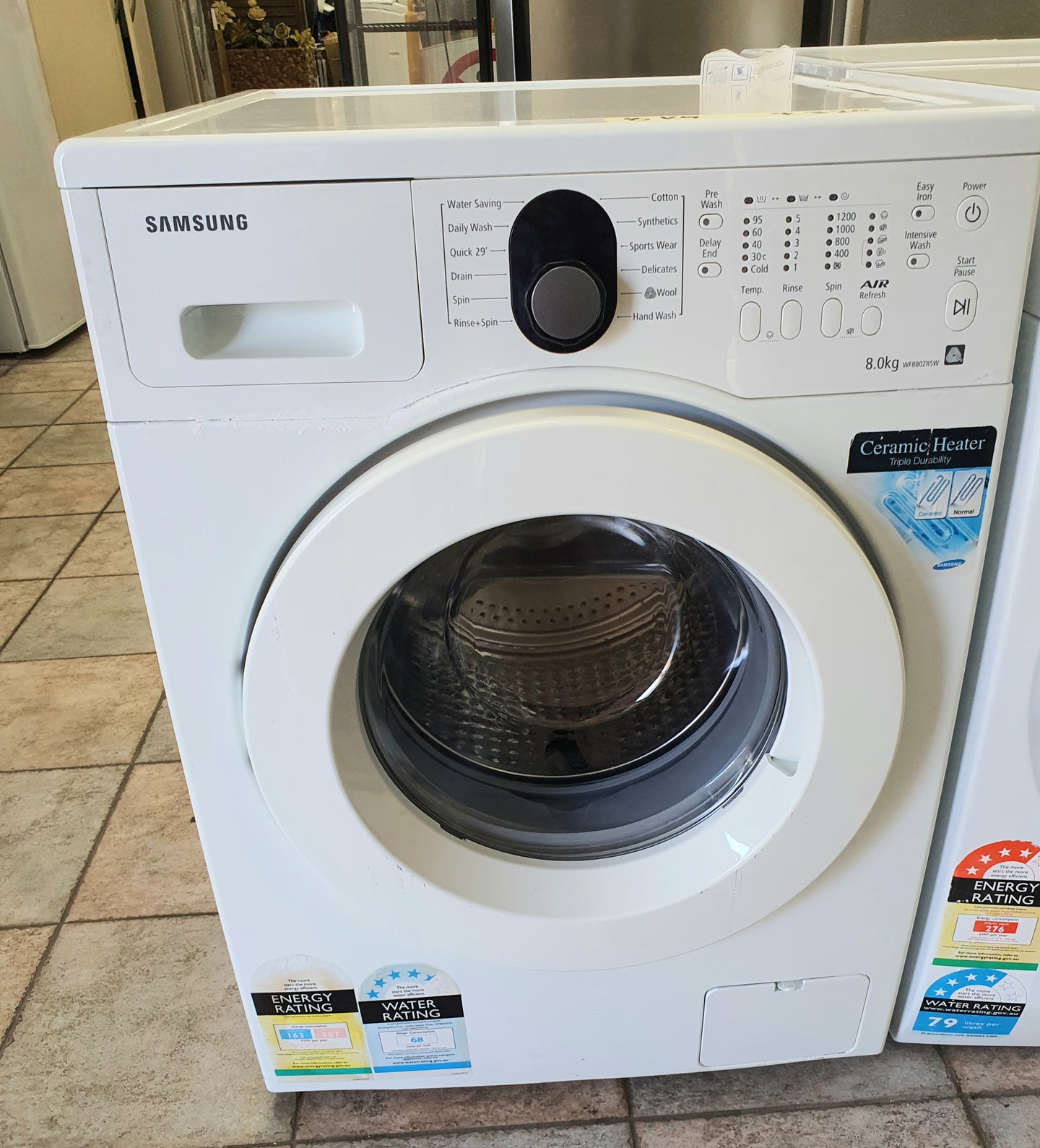 Samsung 8K front loader washing machine Cheap World Online