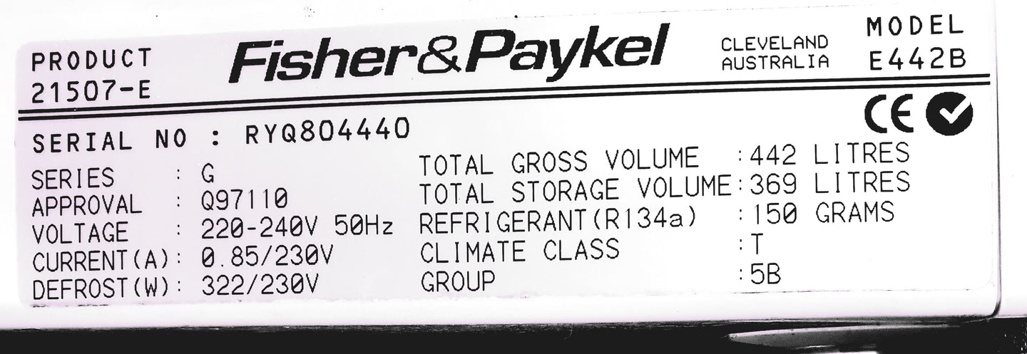 Fisher&Paykel 442L fridge Cheap World Online