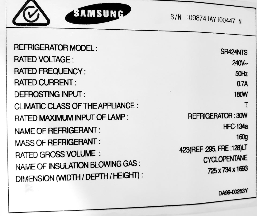 Samsung 423L fridge Cheap World Online