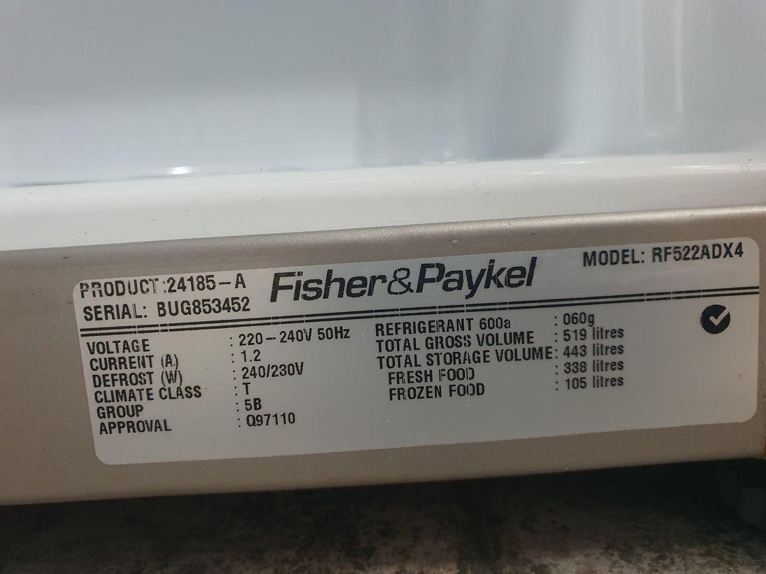 Fisher&Paykel 519L french door Refrigerator Cheap World Online