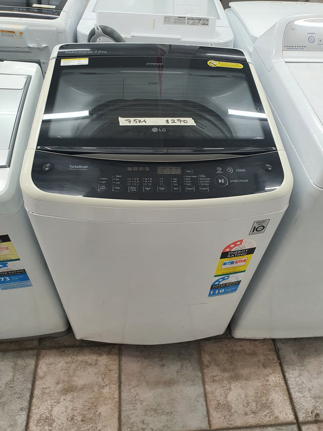 LG 7.5kg toploader washing machine Cheap World Online