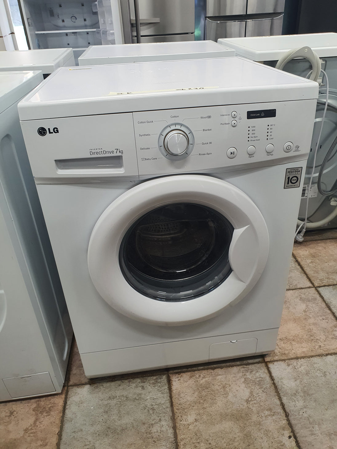 Lg 7k front loader washing machine Cheap World Online