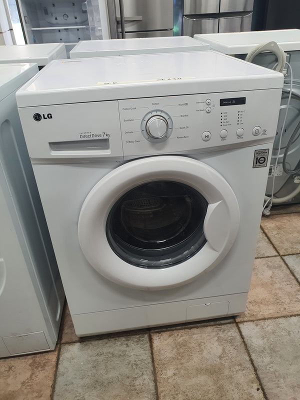 Lg 7k front loader washing machine Cheap World Online