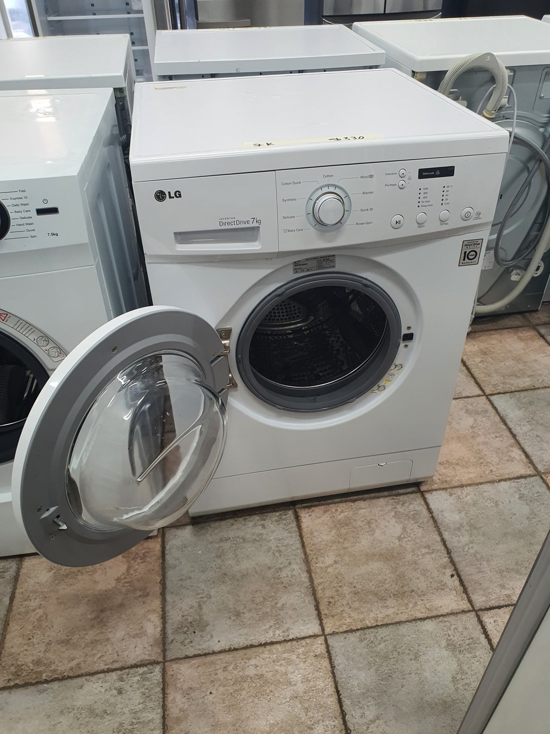 Lg 7k front loader washing machine Cheap World Online