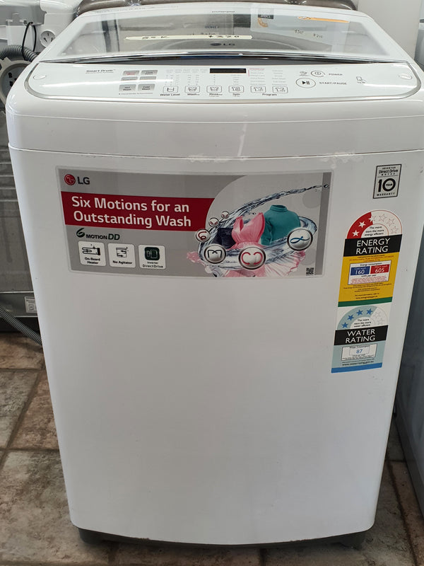 LG 8k Top loader washing machine Cheap World Online