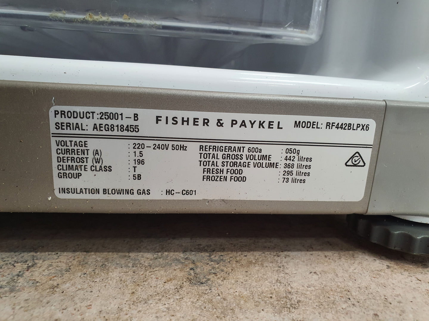 Fisher&Paykel 442L Refrigerator Cheap World Online