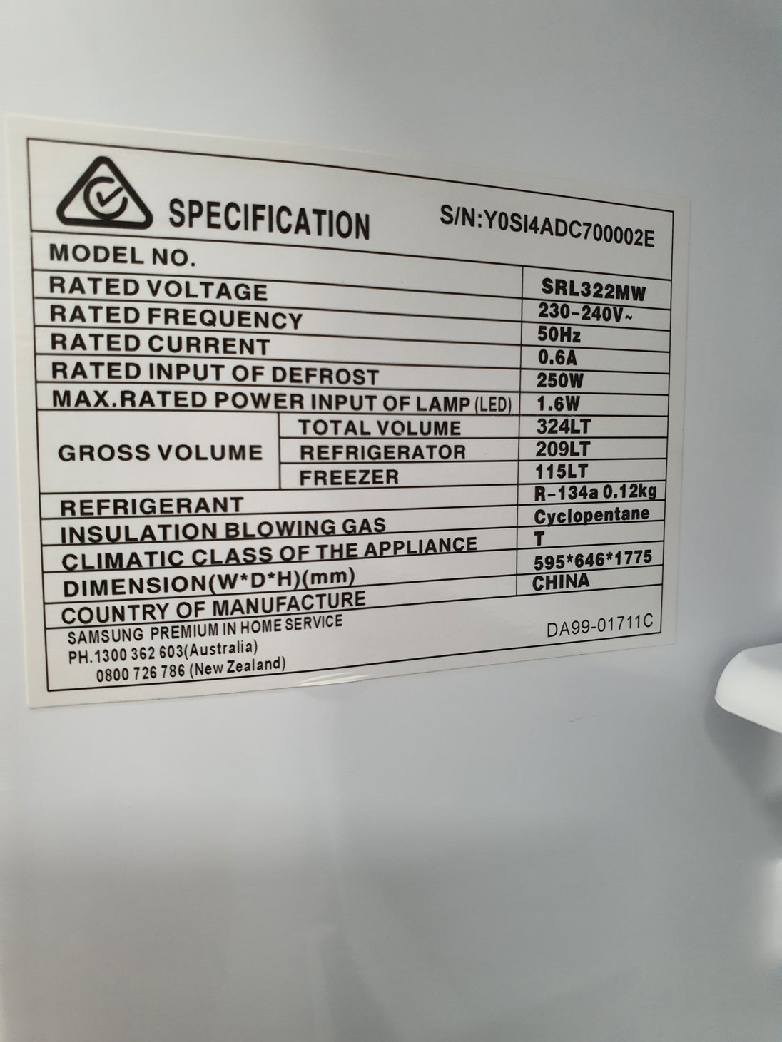 Samsung 324L Refrigerator Cheap World Online