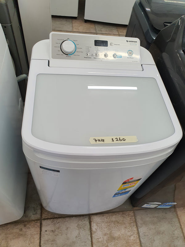 Simpson 7kg toploader washing machine Cheap World Online