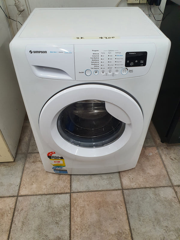 Simpson 7kg front loader washing machine Cheap World Online