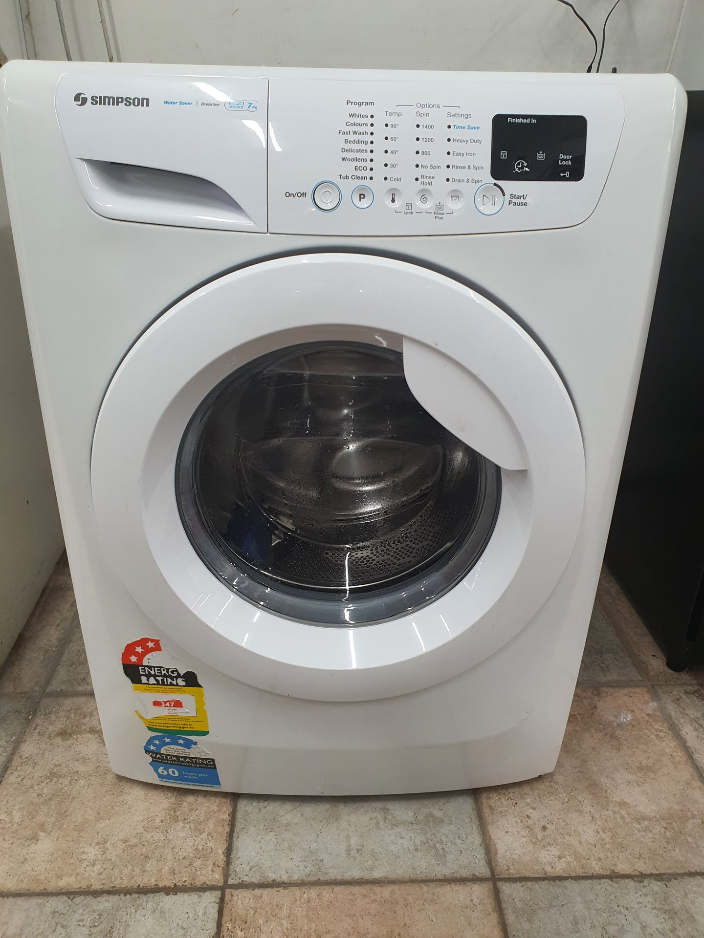 Simpson 7kg front loader washing machine Cheap World Online