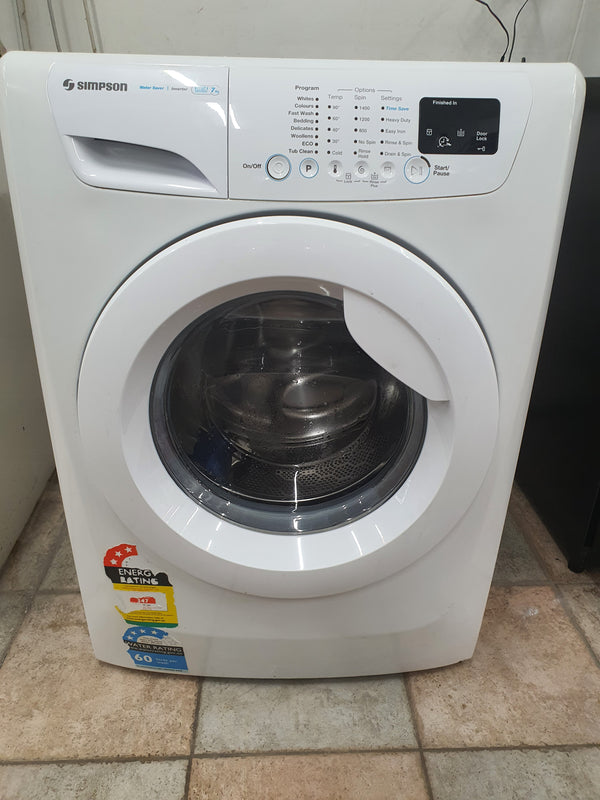Simpson 7kg front loader washing machine Cheap World Online