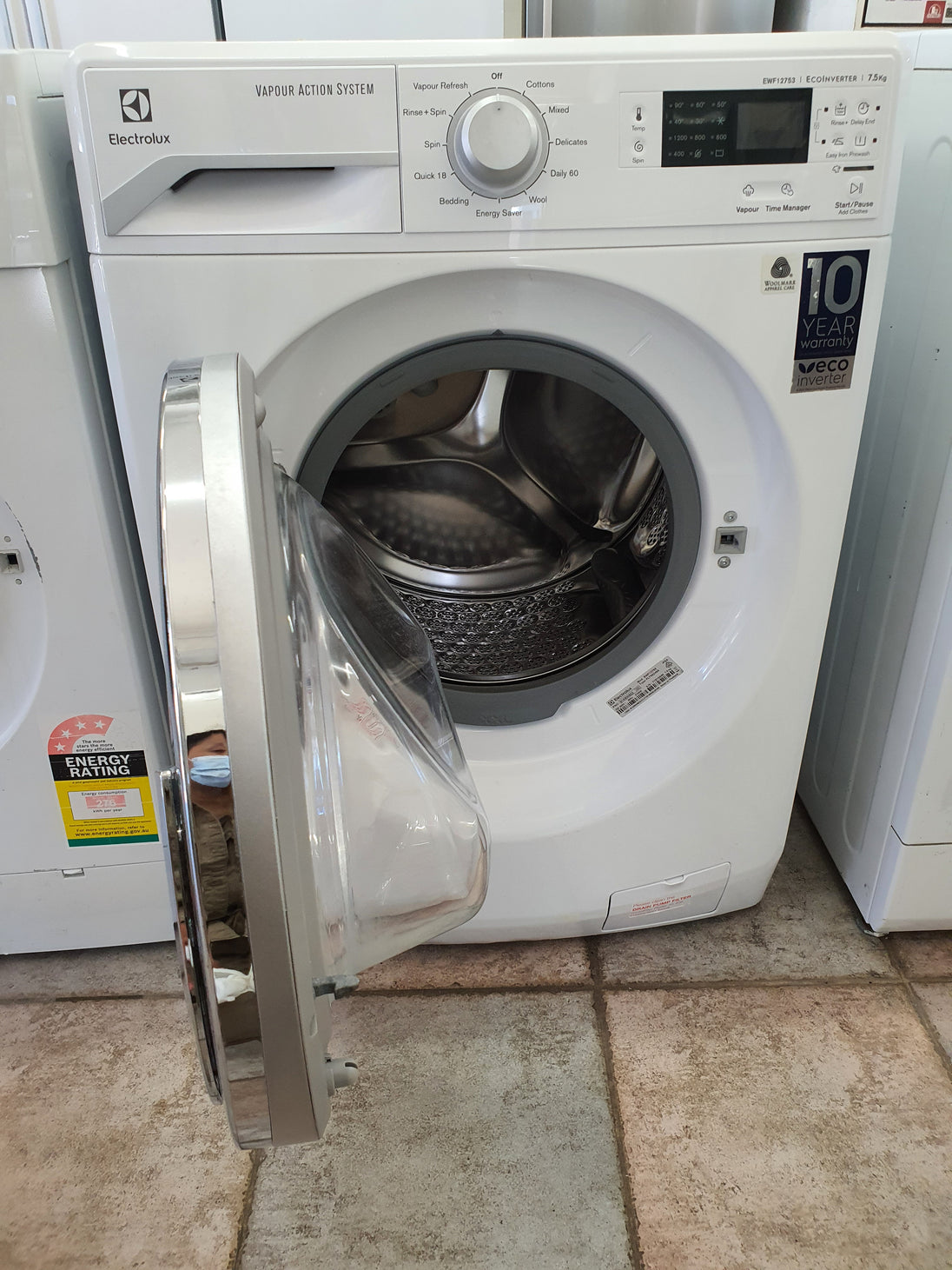 Electrolux 7.5kg front loader washing machine Cheap World Online