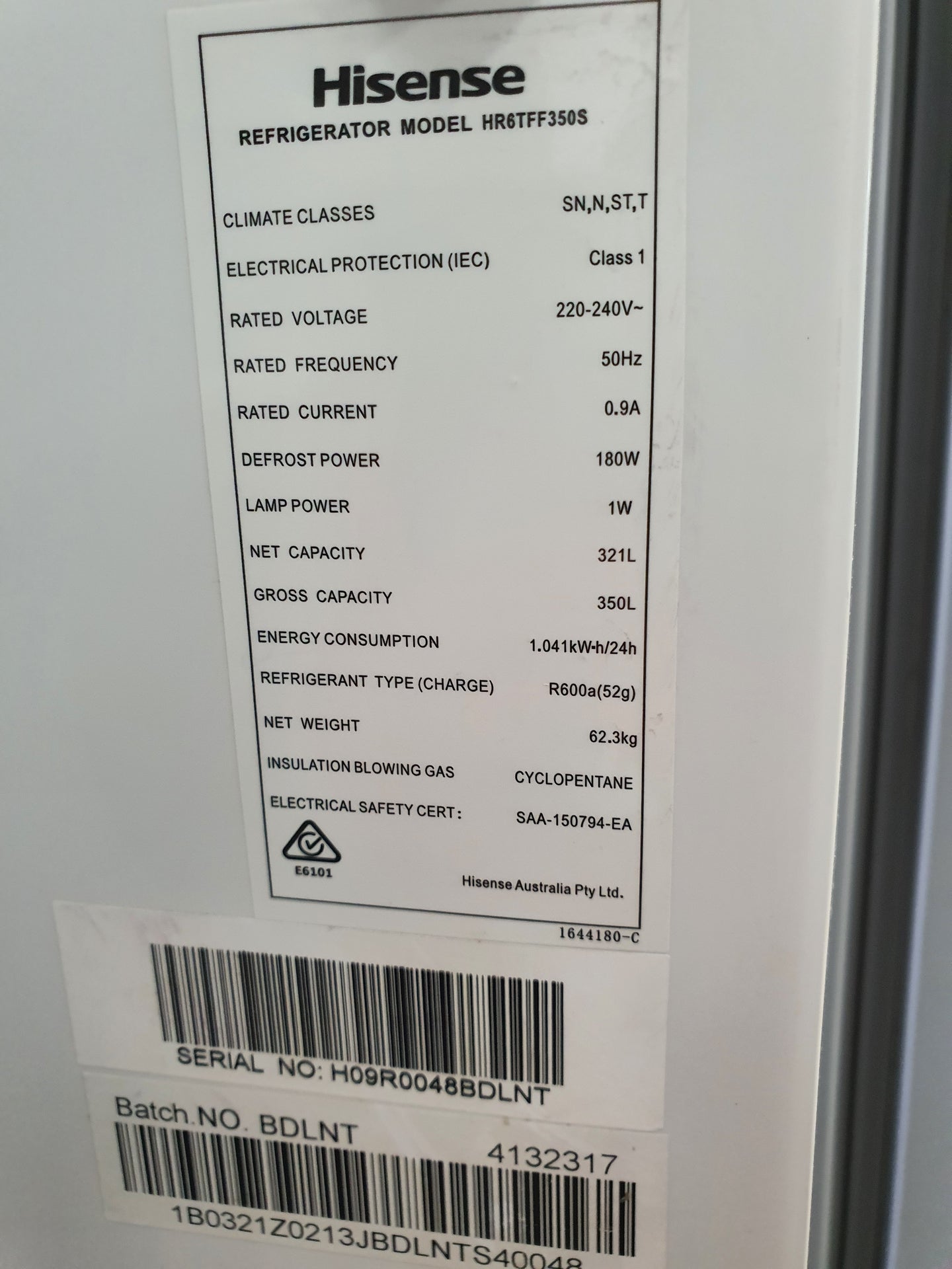 Hisense 350l Refrigerator Cheap World Online