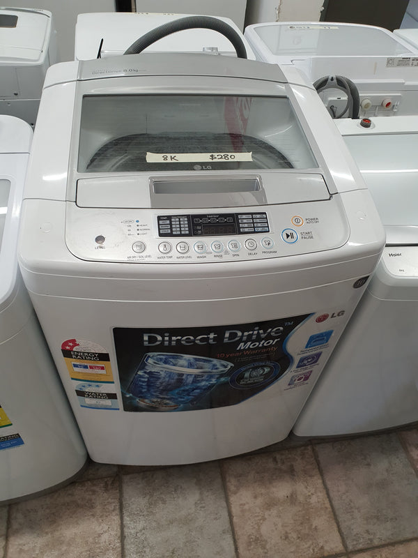 Lg 8 kg toploader washing machine Cheap World Online