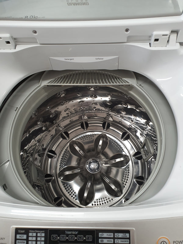 Lg 8 kg toploader washing machine Cheap World Online