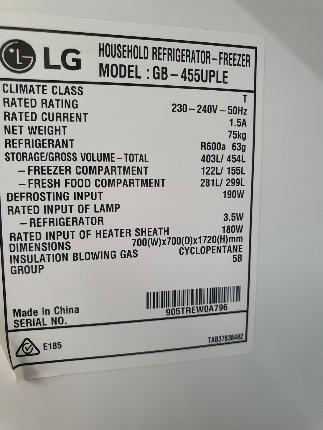 LG 454L Refrigerator Cheap World Online