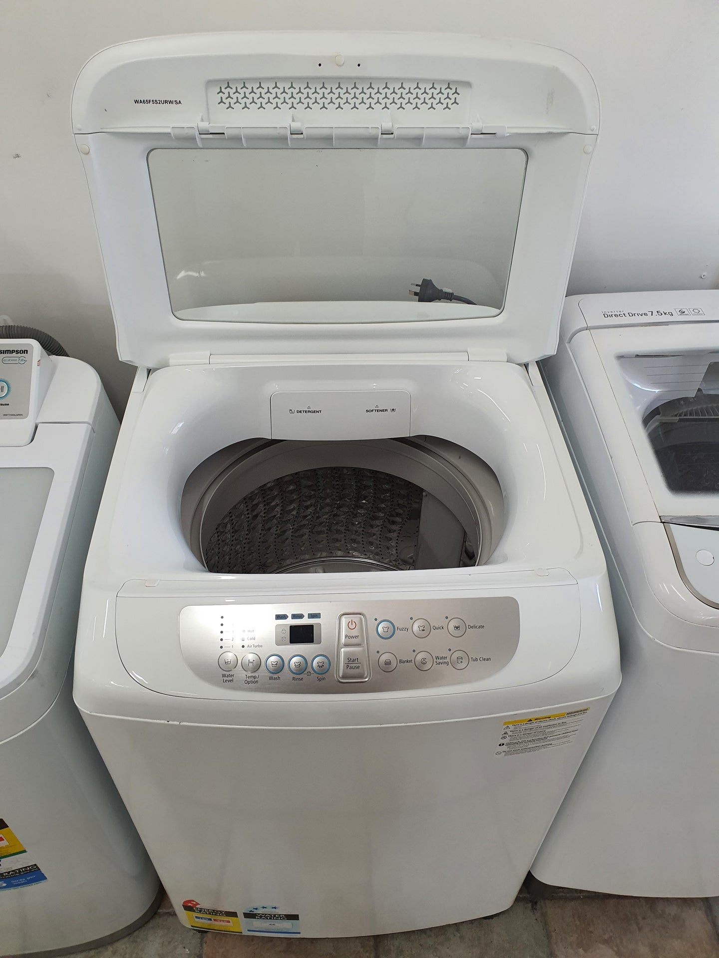 Samsung 6.5kg toploader washing machine Cheap World Online