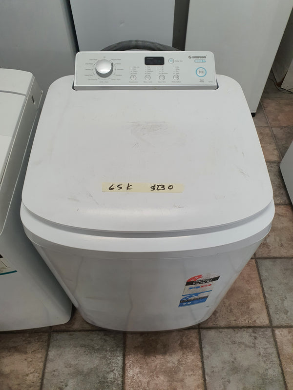 Simpson 6.5k Top loader washing machine Cheap World Online