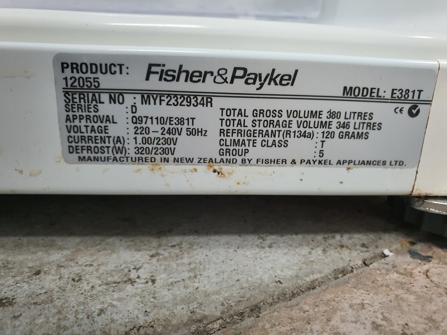 Fisher&Paykel 380 l Refrigerator Cheap World Online