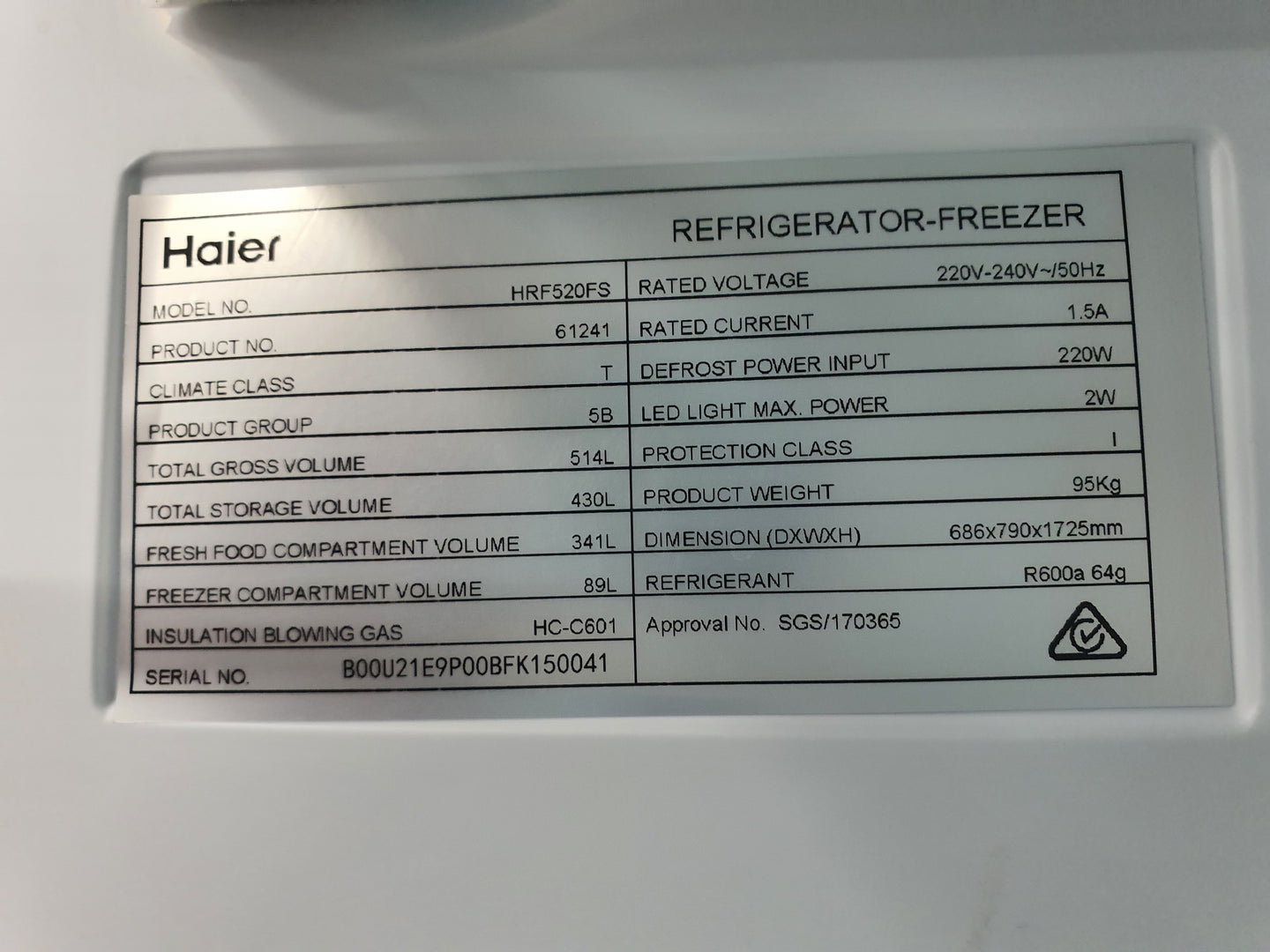 Haier 514L french door Refrigerator Cheap World Online