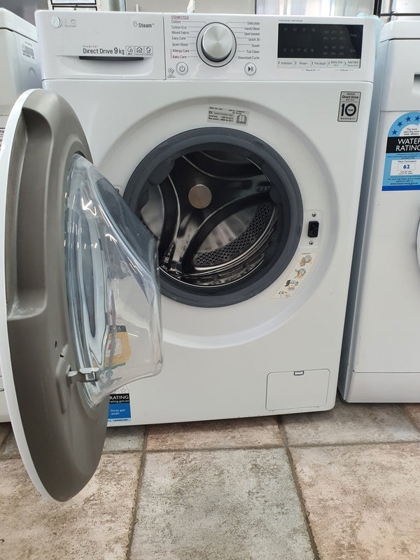 Lg 9kg front loader washing machine Cheap World Online