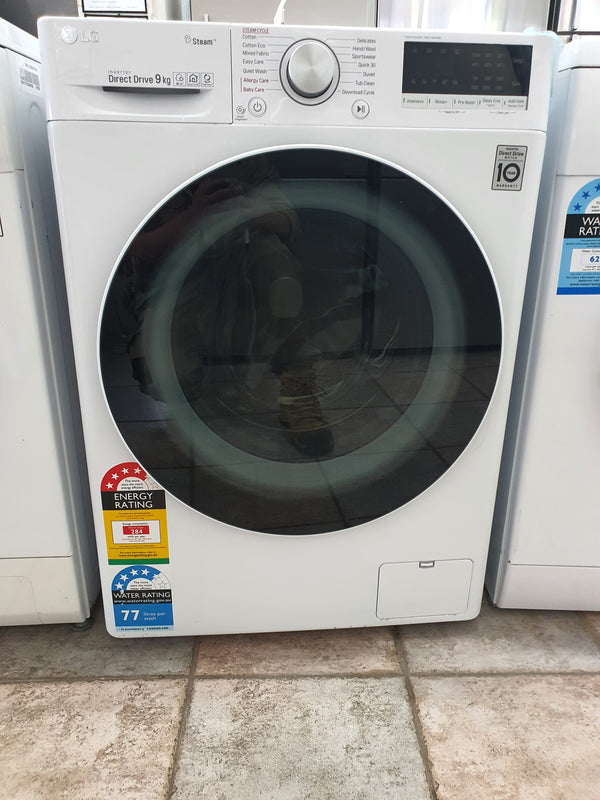 Lg 9kg front loader washing machine Cheap World Online