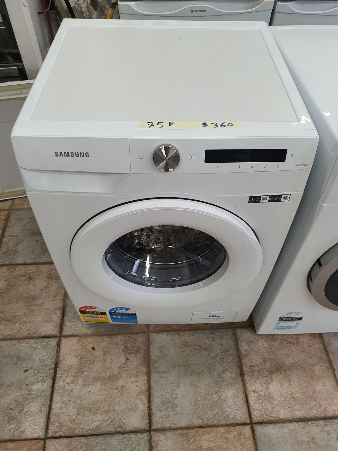 Samsung 7.5k front loader washing machine Cheap World Online
