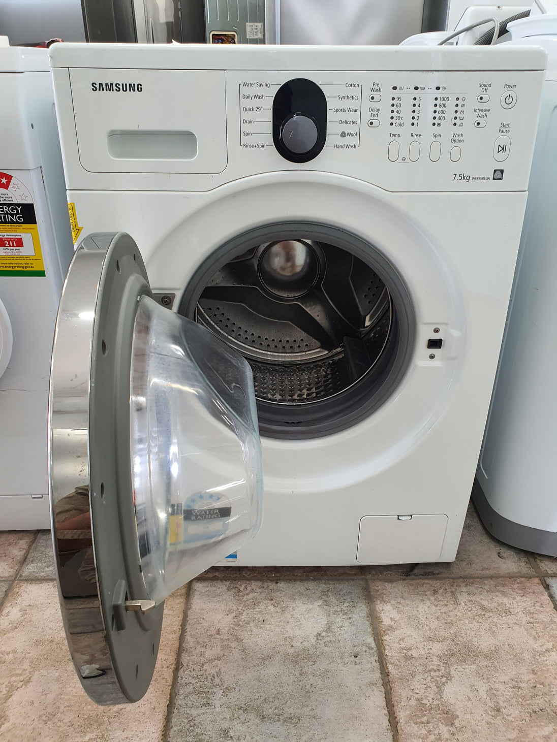 Samsung 7.5k front loader washing machine Cheap World Online
