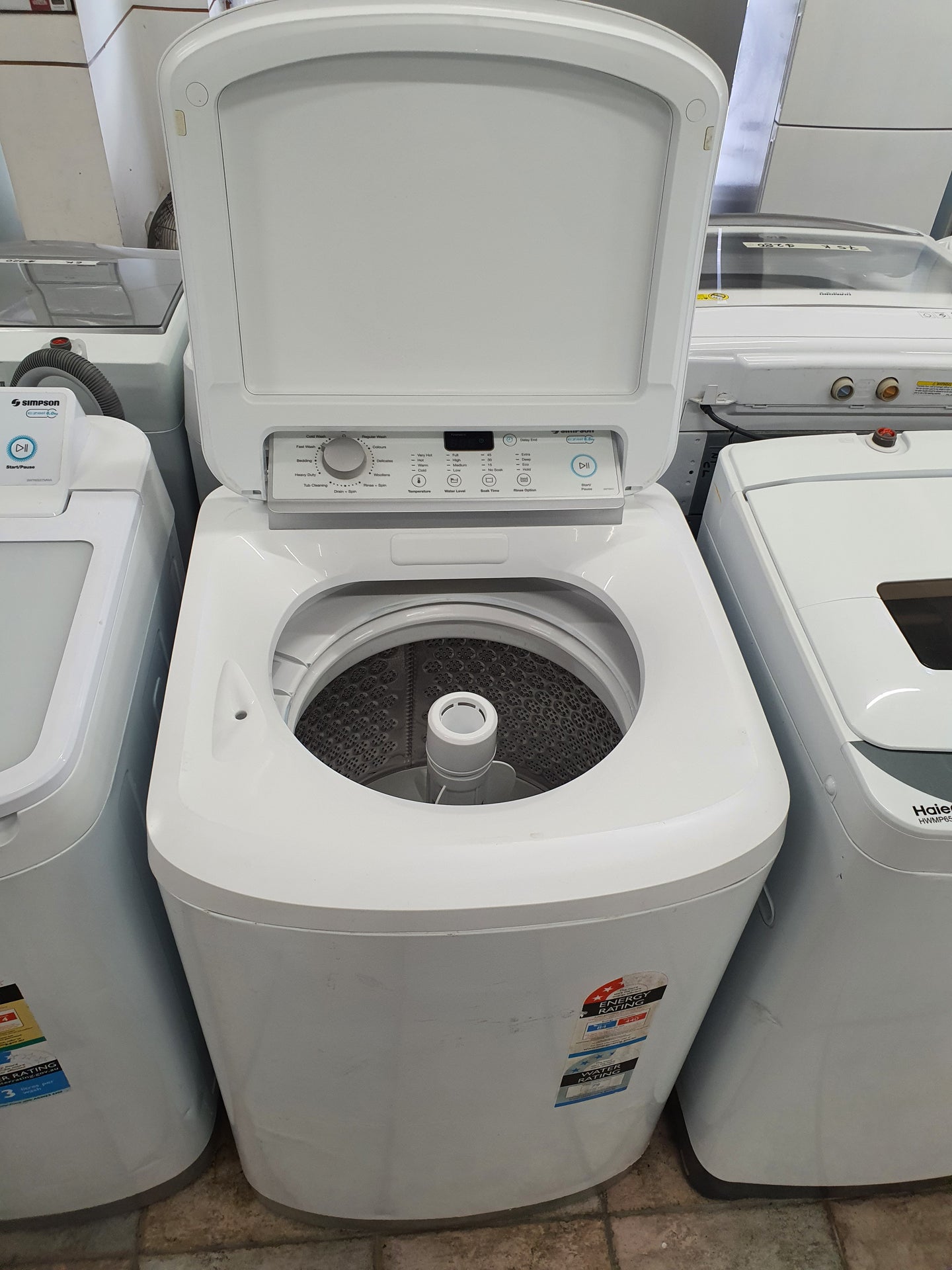 Simpson 6.5kg toploader washing machine Cheap World Online