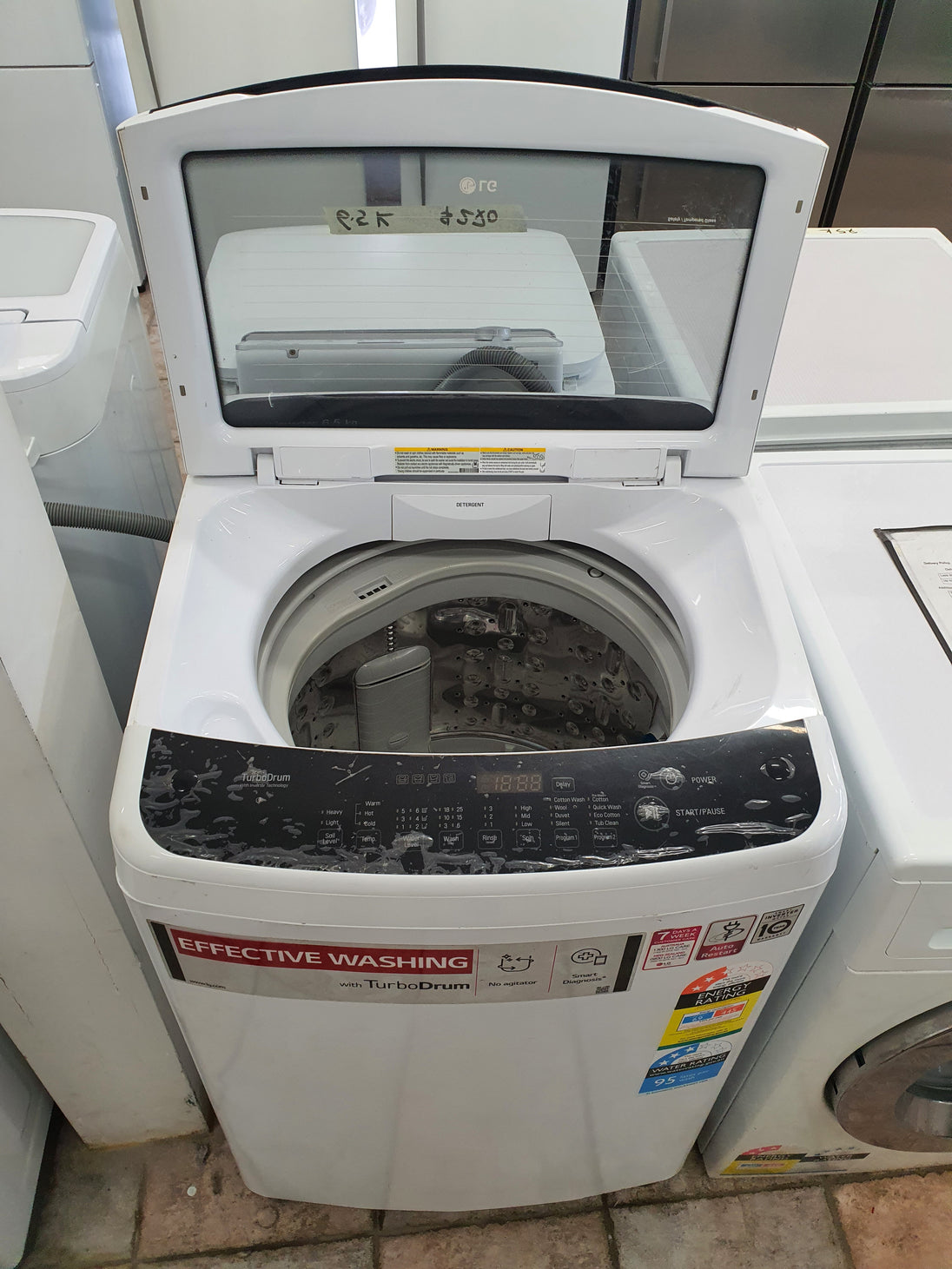 LG 6.5kg toploader washing machine Cheap World Online