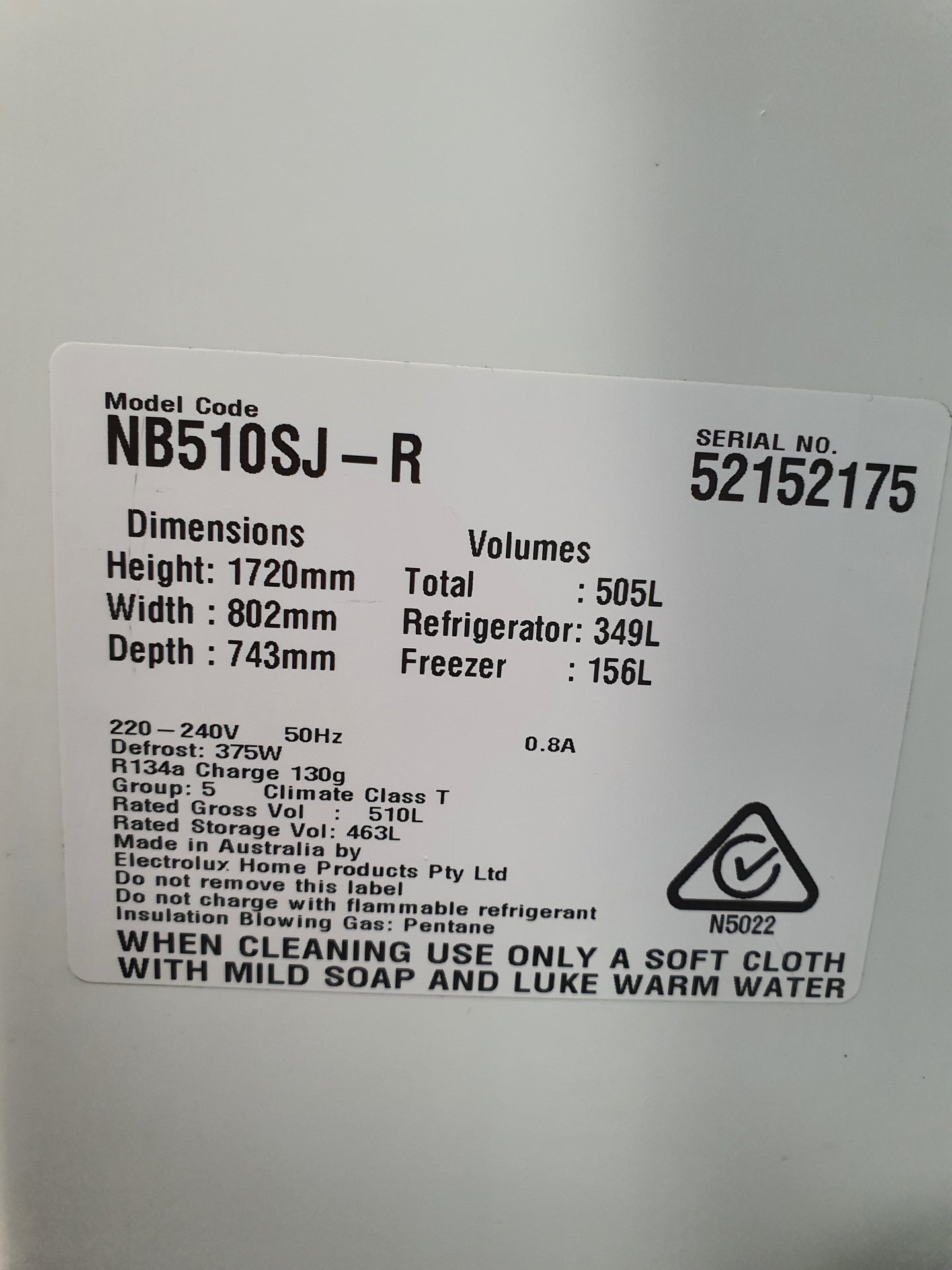 Electrolux 505L Refrigerator Cheap World Online