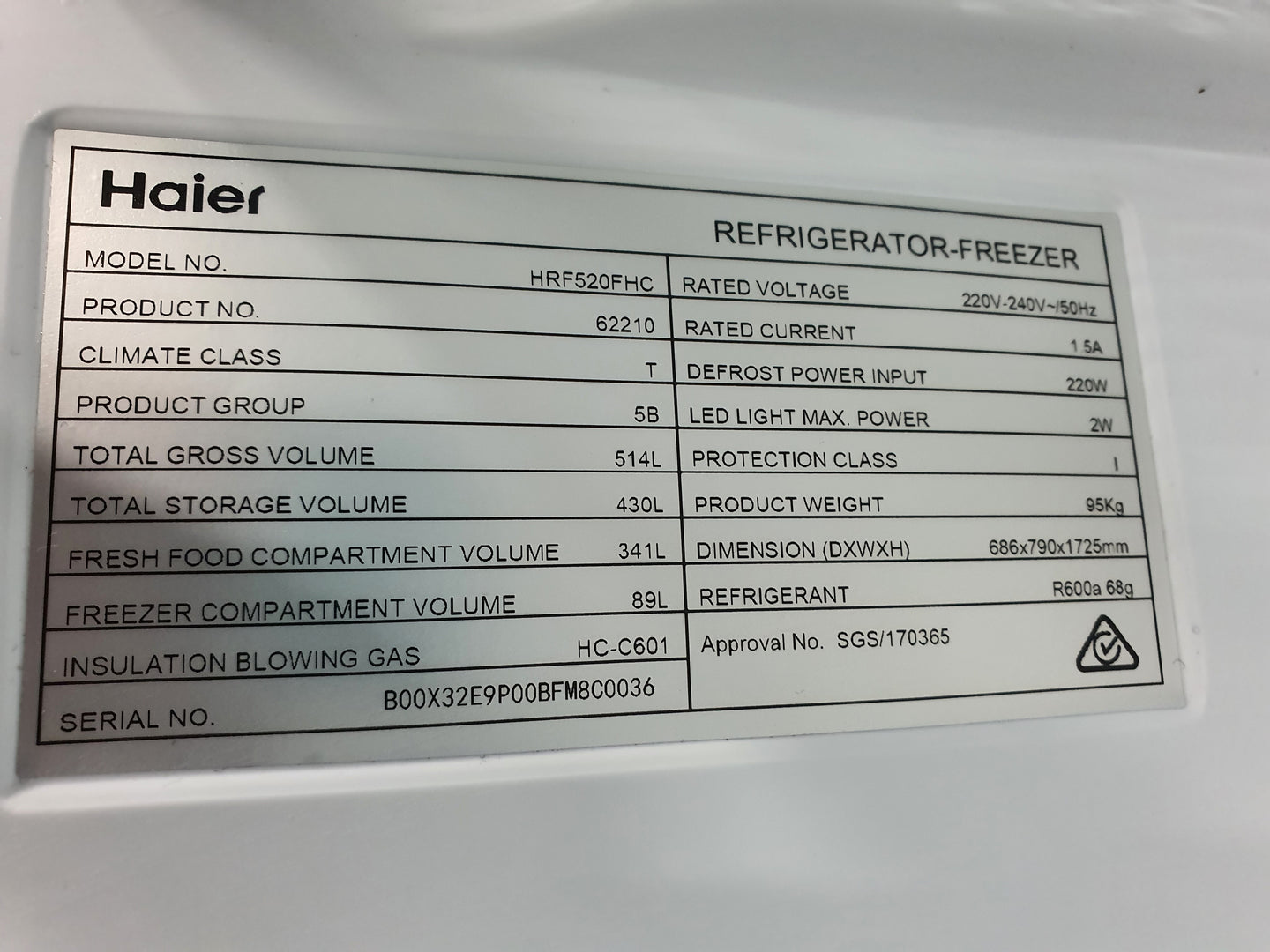 Haier 514L french door Refrigerator Cheap World Online