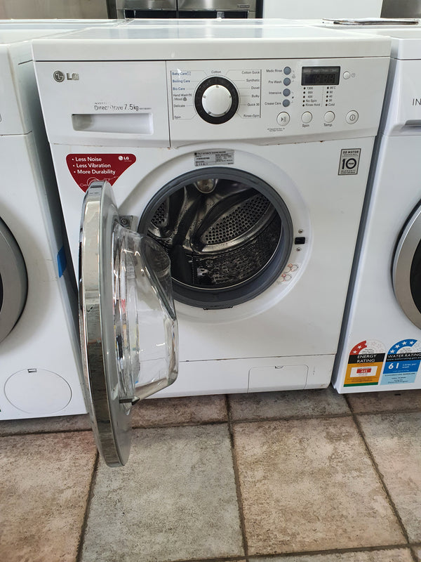 Lg 7.5 kg front loader washing machine Cheap World Online