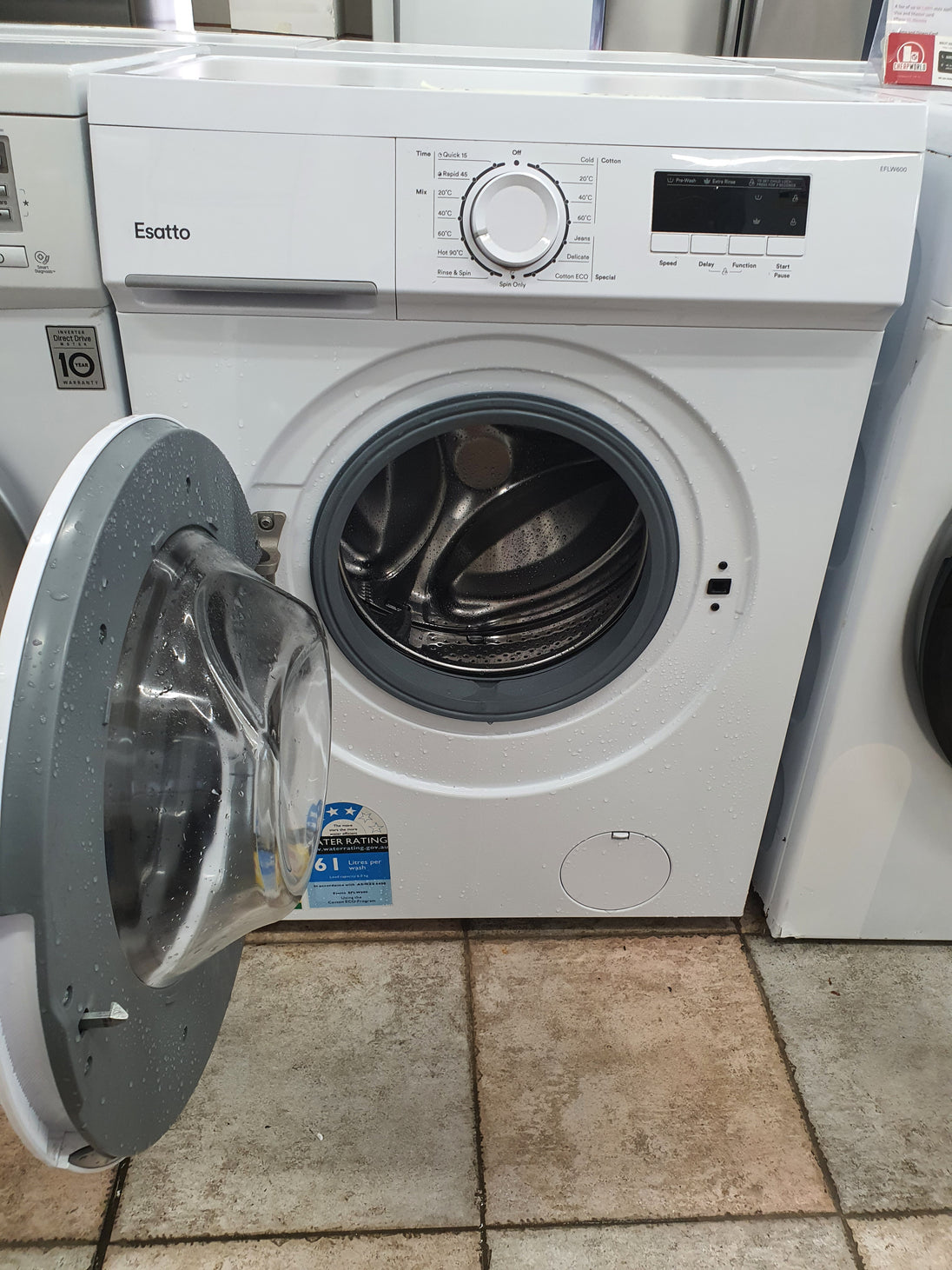 Esatto 6kg front loader washing machine Cheap World Online