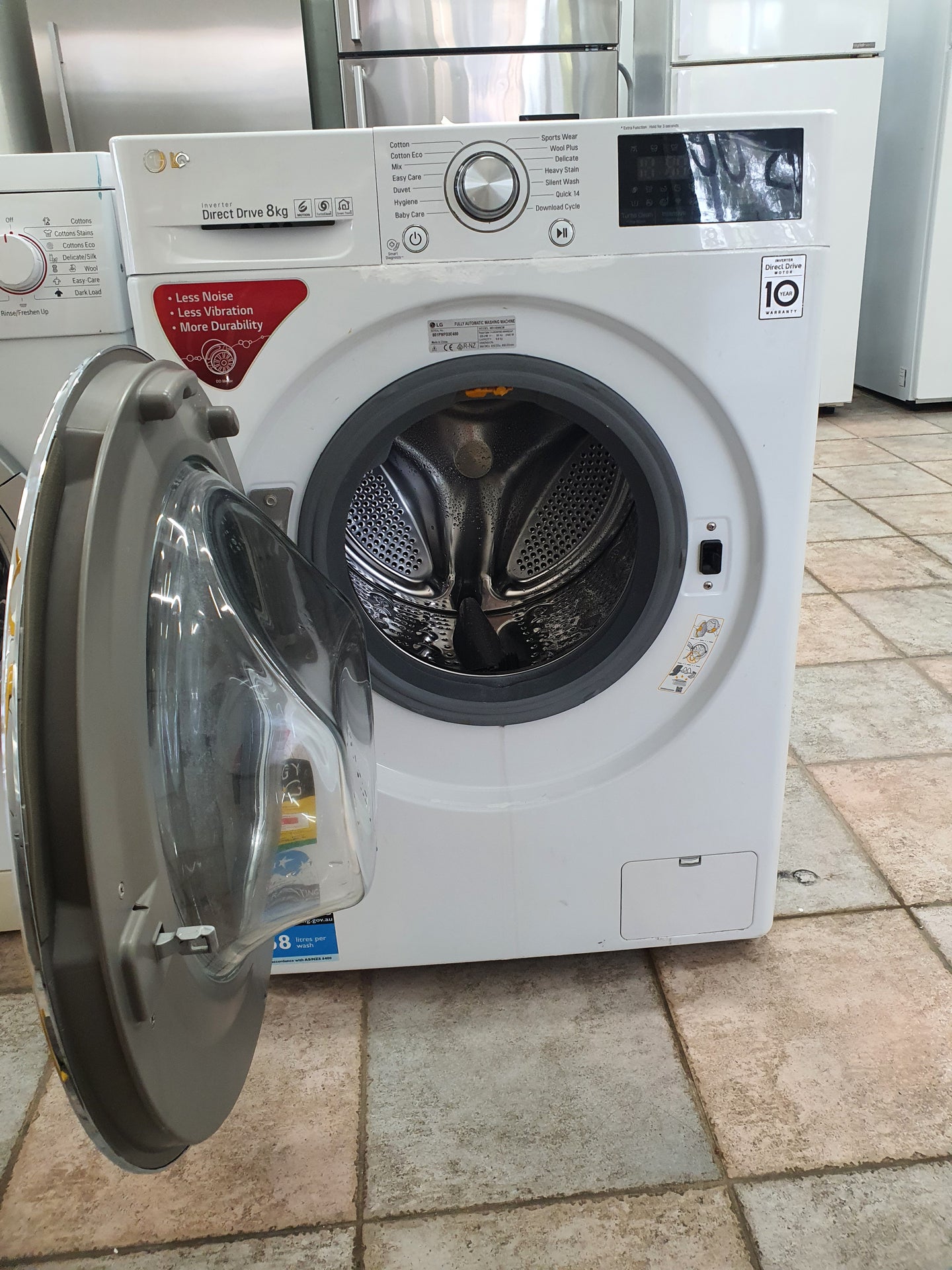 Lg 8kg front loader washing machine Cheap World Online